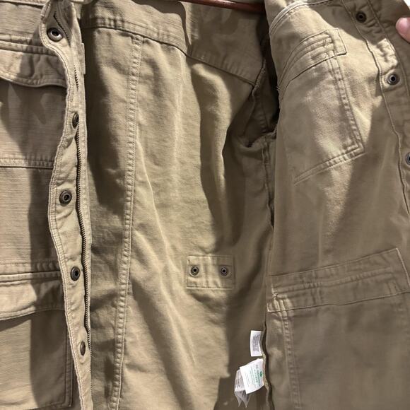 J Crew Jacket Womens Small Utility Safari AQ294 FA20 Button Pockets Workwear - Picture 6 of 14